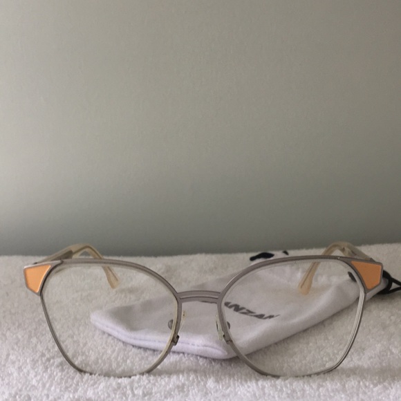 Large vintage style metal optical frames - Picture 4 of 4